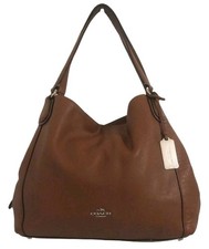 Coach Eddie Tan Leather Three