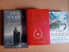 JRR Tolkien Book Bundle, Lord of the Rings omnibus, Children of Hurin, etc