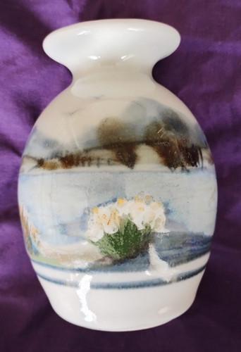 Highland stoneware vase - highland,