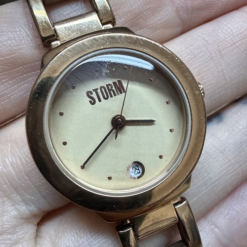 Storm gold tone - storm, ladies