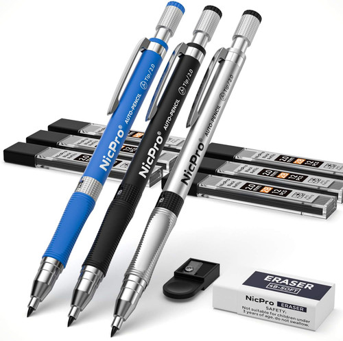 2mm mechanical pencil set 3 - 2mm,