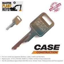 Case Backhoe Skid Steer Equipment Key D250 Tractors Construction Master Key x 2