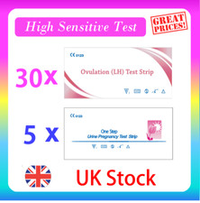 30 Ovulation Tests 5 Pregnancy