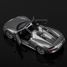 1:24 Alloy Diecast Porsche 918 Spyder Car Model Toy Collectible Gift