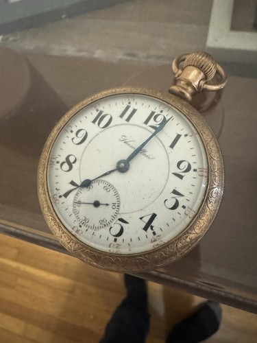 Hamilton pocket watch - hamilton,
