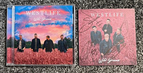 Signed westlife wild dreams - westlife,