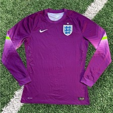 Nike England Kitroom Goalkeeper Shirt 2014 Player Spec LS Purple Men's Large