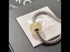 Genuine Trollbeads Yellow Jade