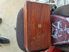 Very Old Artists Case. Soft 2 Pads. Dark Coloured.