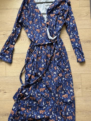 Popsy dress amimal pattern