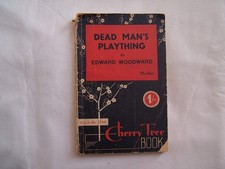 Edward Woodward DEAD MAN'S PLAYTHING Cherry Tree Crime Thriller 274