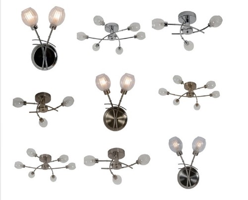 Modern ceiling lights - ceiling, wall