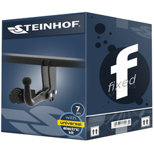 Fixed Towbar for Vauxhall Zafira B 2005-2014 + univ. 7-pin el. kit + adapter