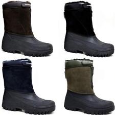 MENS LADIES MUCKER SNOW BOOTS WATERPROOF WELLINGTONS FUR YARD STABLE BOOTS