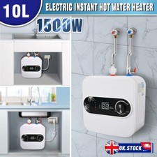 10L 1.5KW Electric Instant Hot Water Heater Under Sink Small Water Tank Kitchen