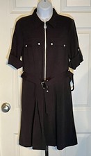 MICHAEL KORS Sz M Black Roll
