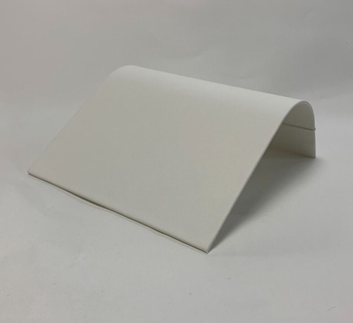 Wide bracelet scroll cream - bracelet, (cream