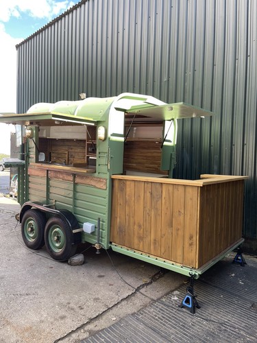 Horse box conversion catering - box,