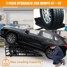 2 Pack Hydraulic Car Ramps