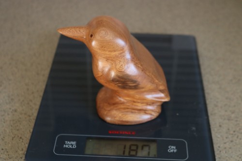 Carved kookaburra bird coach - bird,