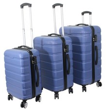 XL Large Suitcase 4Wheel MEDIUM Lightweight ABS Hard Shell Luggage Cabin Case