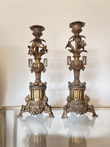 Superb pair french gilt - pair,