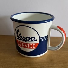 Vespa Service Metal Enamel