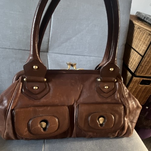 Bally brown leather - brown,
