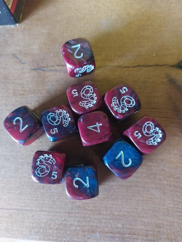 Shadowrun dice set cyberpunk - dice,