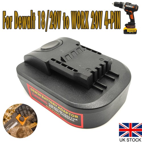 Battery adapter for dewalt - dewalt, 18v