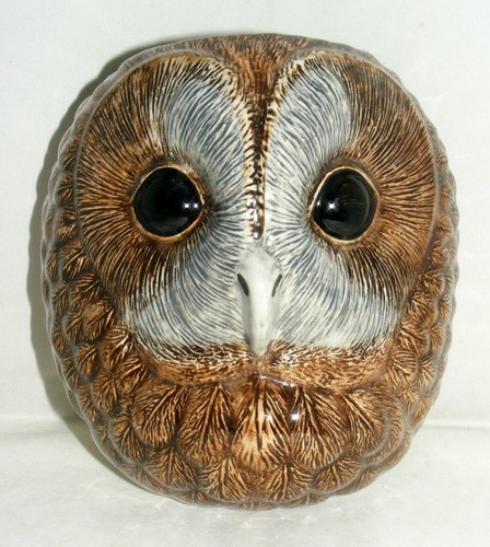 Quail ceramics tawny owl wall - quail,