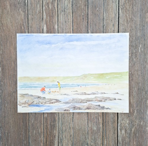 Sennen cove beach cornwall - sennen,