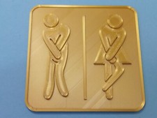 FUNNY GOLD  MEN & LADIES DOOR