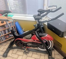 Olympic Indoor Exercise Bike Black & Red Original Price £350.00