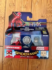 MARVEL MINIMATES SERIES SPIDER-MAN HOMECOMING & ADRIAN TOOMBES TOY FIGURE SET