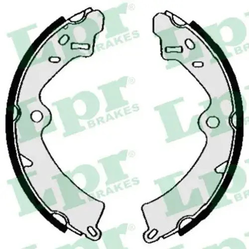 Brake shoes 05540 lpr for - 05540,