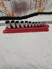 Snap-On Imperial Af 3/8 Drive Deep Socket Set  11 Piece