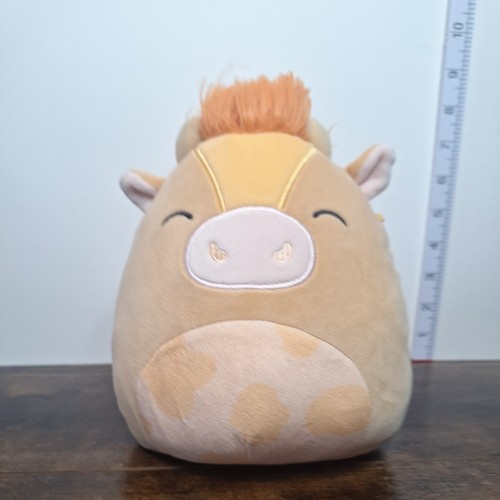 Squishmallows nassim brown cow - nassim,