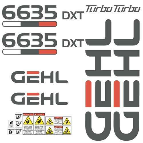 Gehl 6635 dxt - 6635, skid