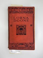 Lorna Doone By R D Blackmore Herbert Strangs Library 1938 Vintage Book Old