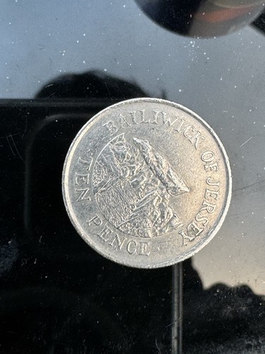 1992 bailiwick jersey 10p - bailiwick,