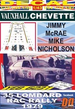 DECAL VAUXHALL CHEVETTE 2300