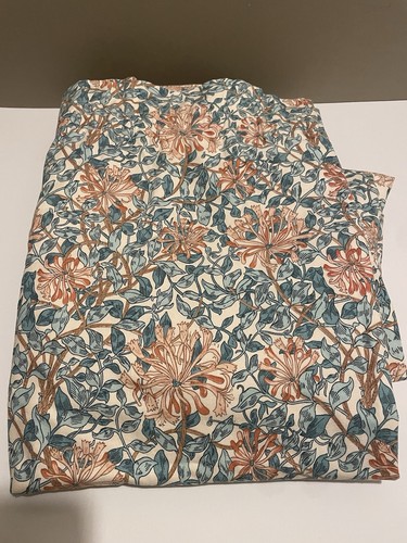Vintage pair lined curtains - vintage,