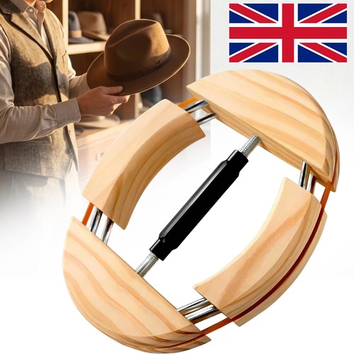 Adjustable wooden hat - wooden,