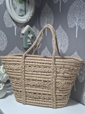 Beautiful Vintage Woven Shopping Basket