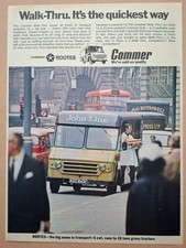 Commer walk thru Original UK Press Advert 1969