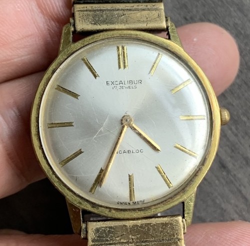 Excalibur men vintage watch - excalibur,