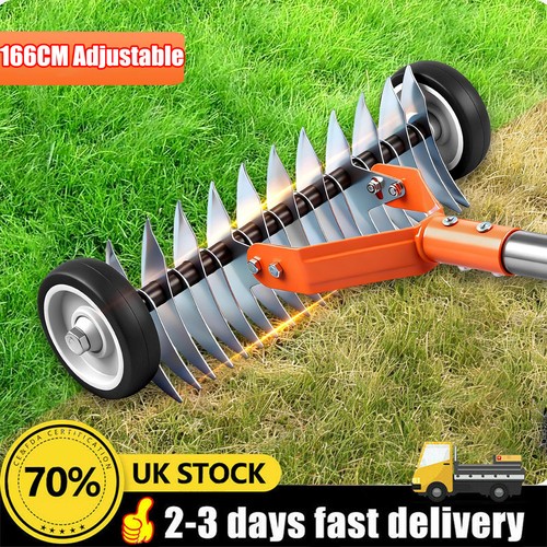 166cm lawn scarifier aerator - lawn,