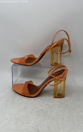 Zara womens orange open toe - womens,