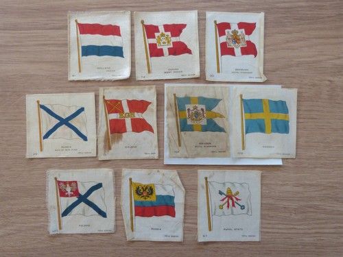 Silk cigarette cards - silk,